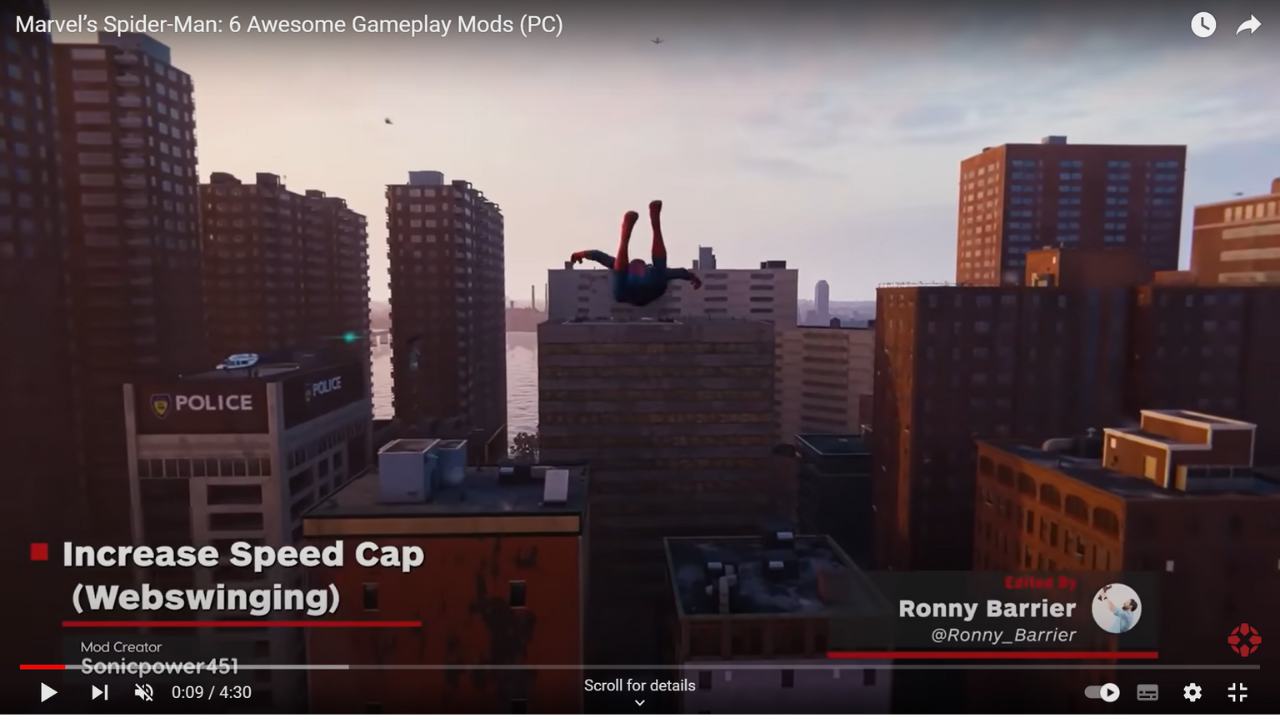 Marvel’s Spider-Man: 6 Awesome Gameplay Mods (PC)