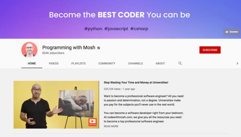 20 Best YouTube Channels to Learn Coding Online